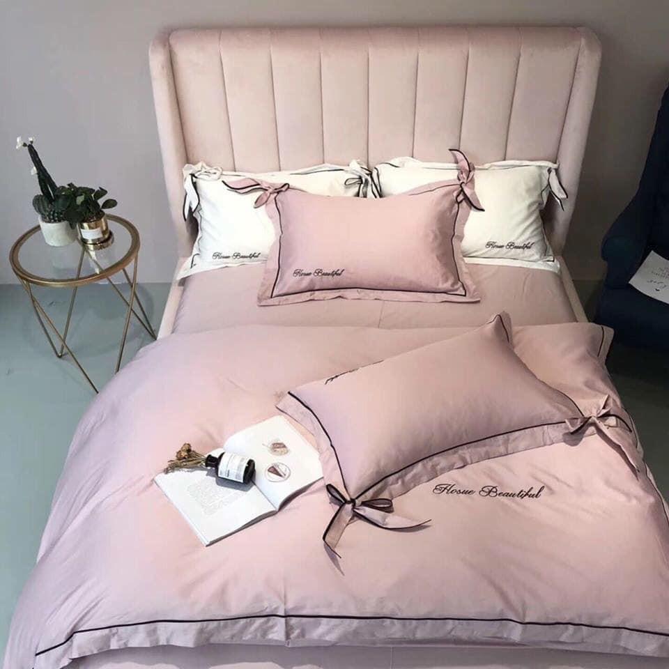 BỘ CHĂN GA LỤA TENCEL 60S CAO CẤP