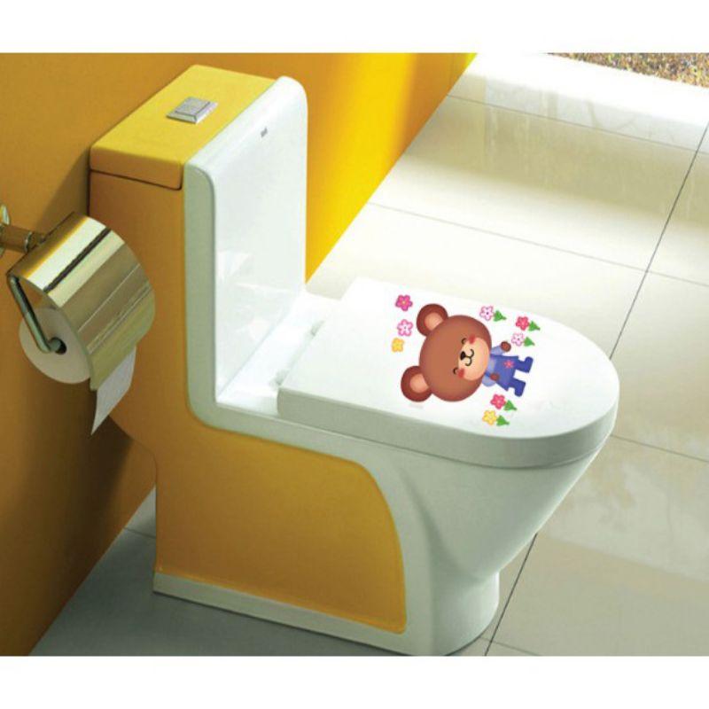 Tranh dán trang trí tủ lạnh, toilet