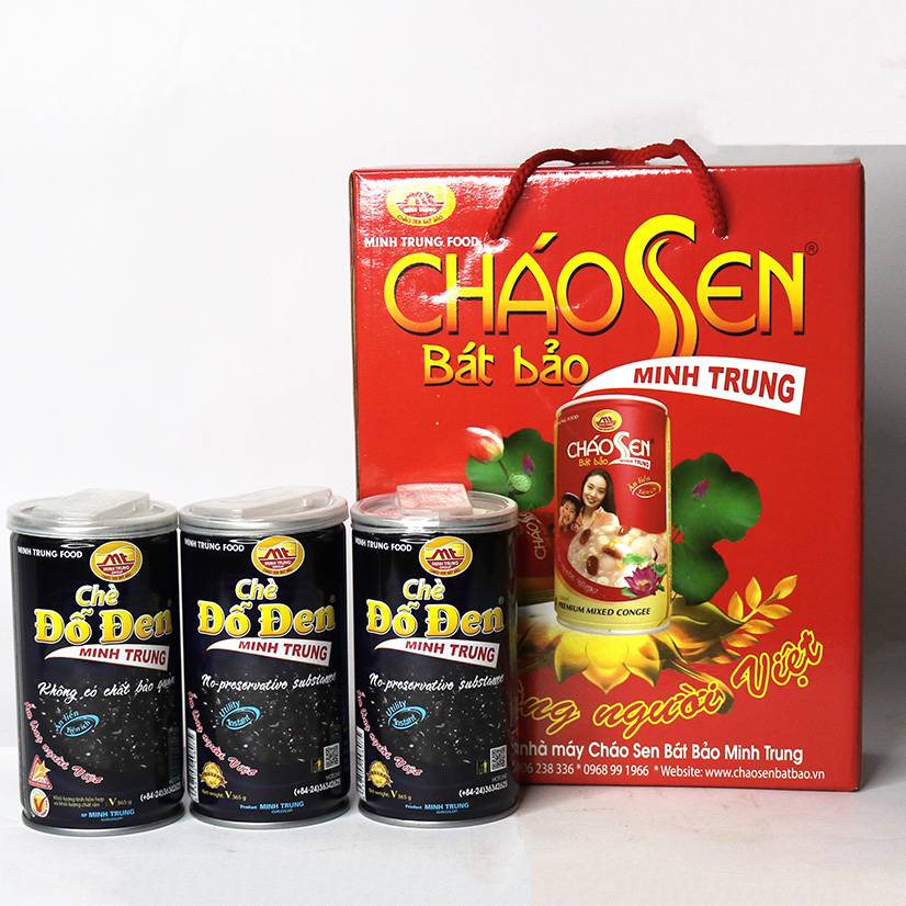 Chè Đỗ Đen Minh Trung Lốc 3 Lon