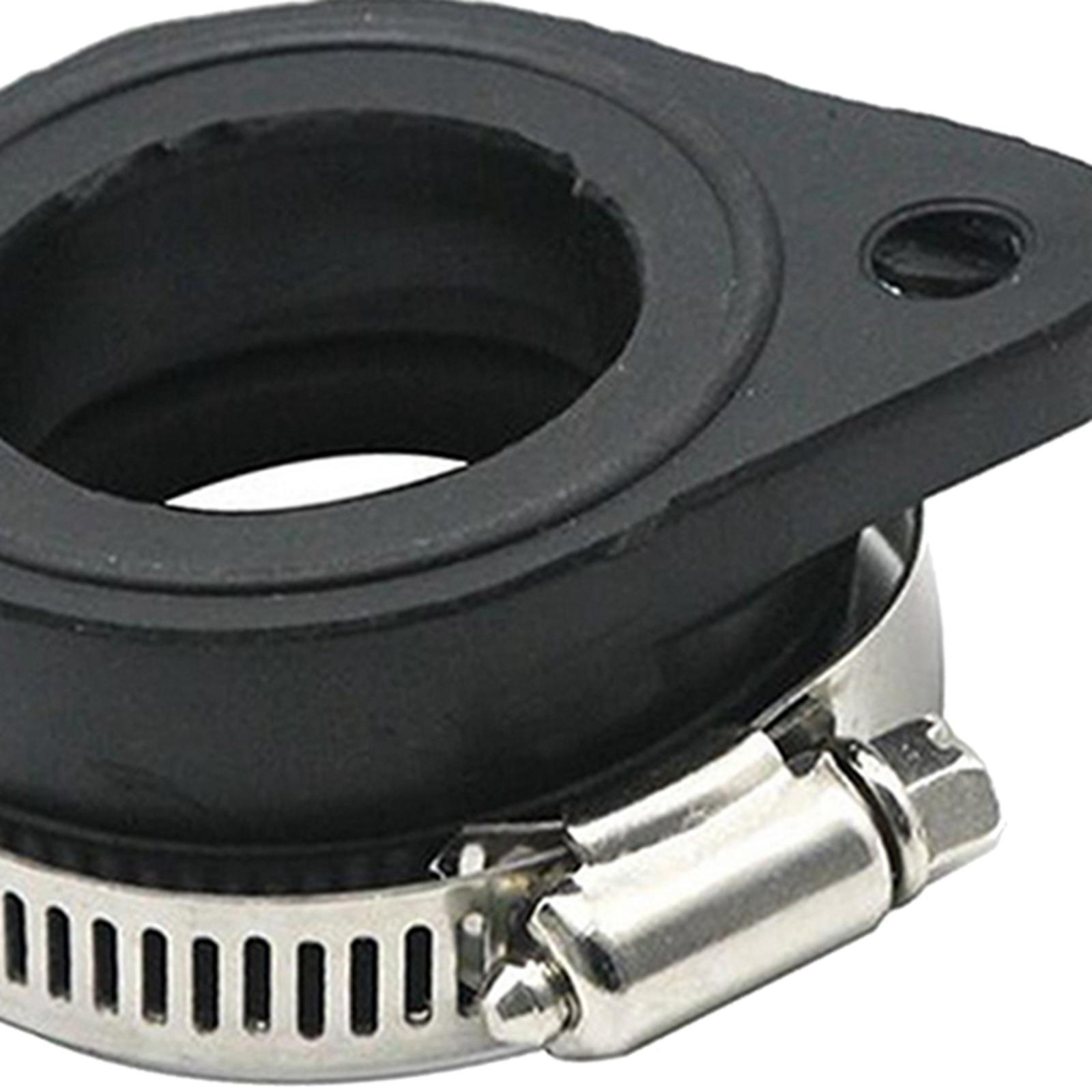 Carburetor Manifold Adapter/ Parts Inlet Intake Pipe Rubber Manifold Boot/ Fit for 28mm 30mm Carb for Koso for Pwk Pit Dirt Bike ATV