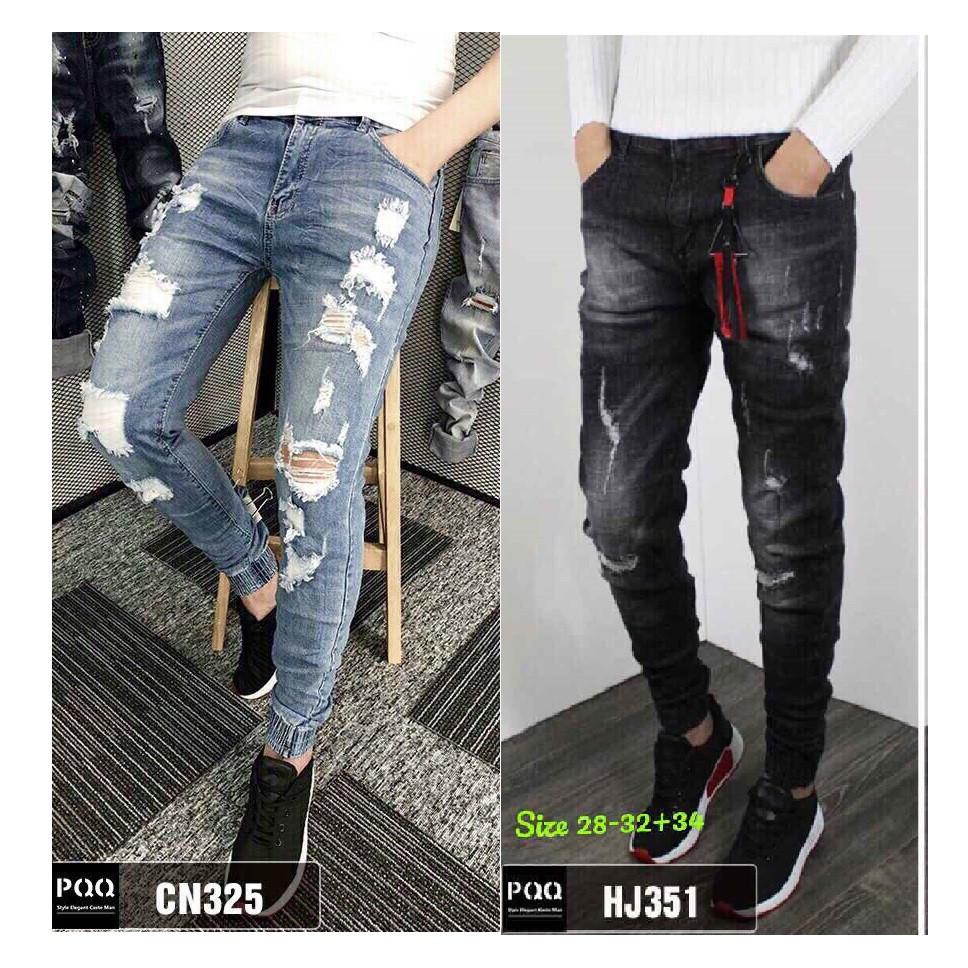 Quần Jogger nam jean co giãn JN351