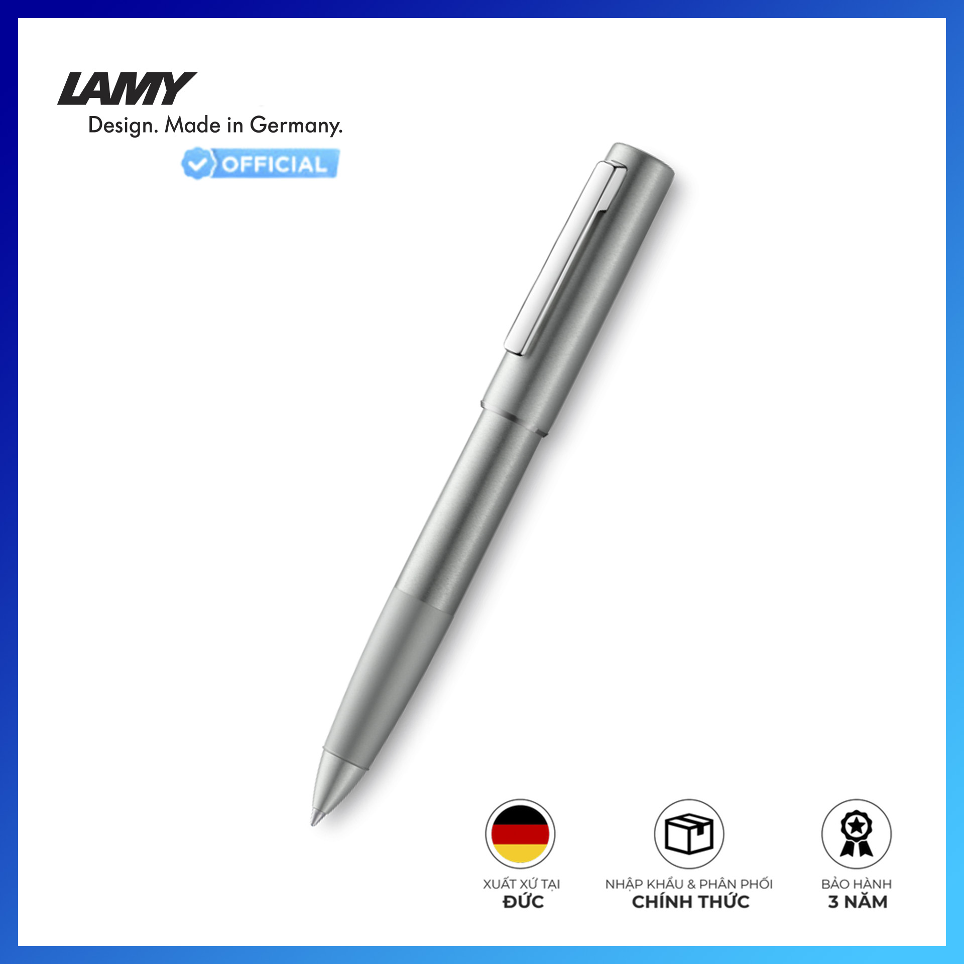 Bút Bi Nước Lamy Aion Olivesilver Ngòi 377 - 4031954