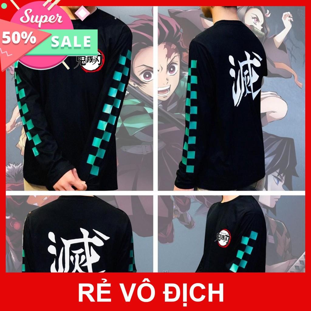 Áo Dragon Slayer Kimetsu no yaiba dài tay đẹp chất lượng