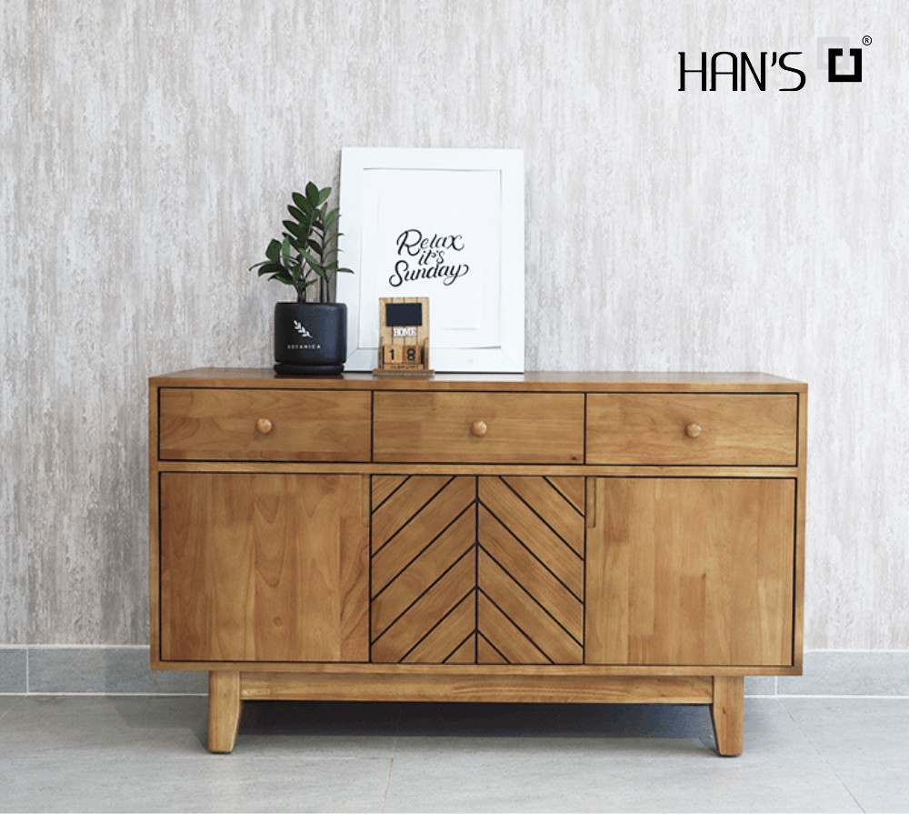 Kệ Tivi Hàn Quốc Han's Furniture MOOL S 1M2 - Antique