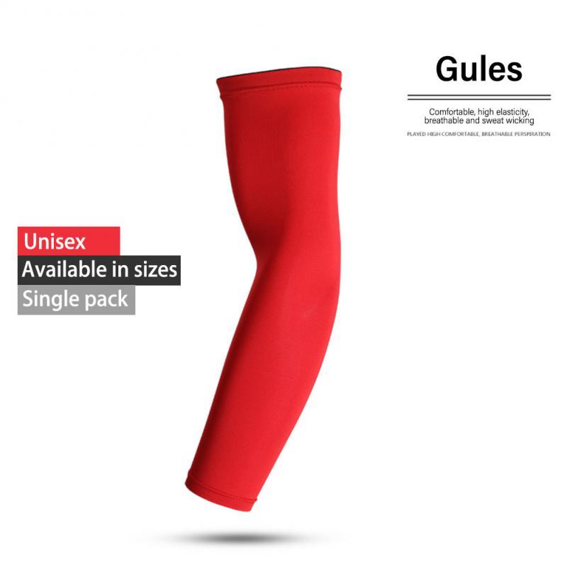 Tay áo bóng rổ tay áo chống oltraviolet kéo dài oltraviolet kéo dài xe đạp thể thao nam và nữ chạy Color: 1PC Purple Size: XL