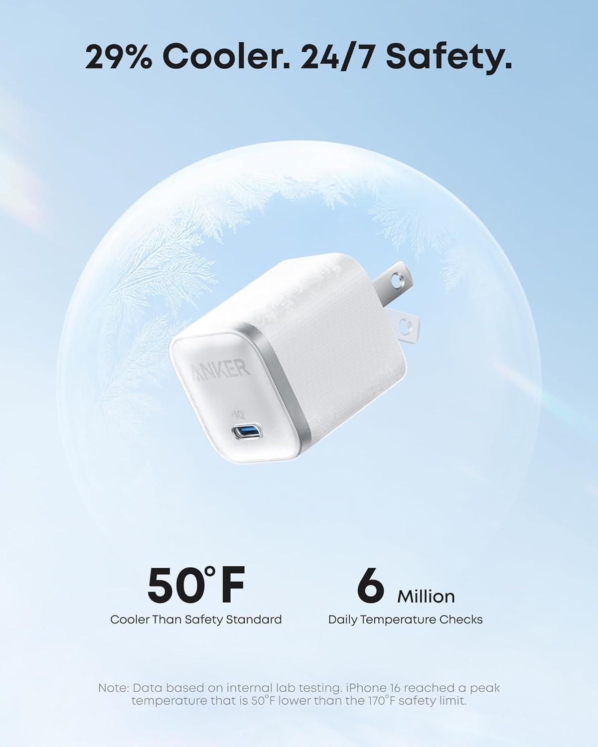 Củ sạc Anker Nano 1C 45W Trắng (White) A2692 - Hàng Chính Hãng