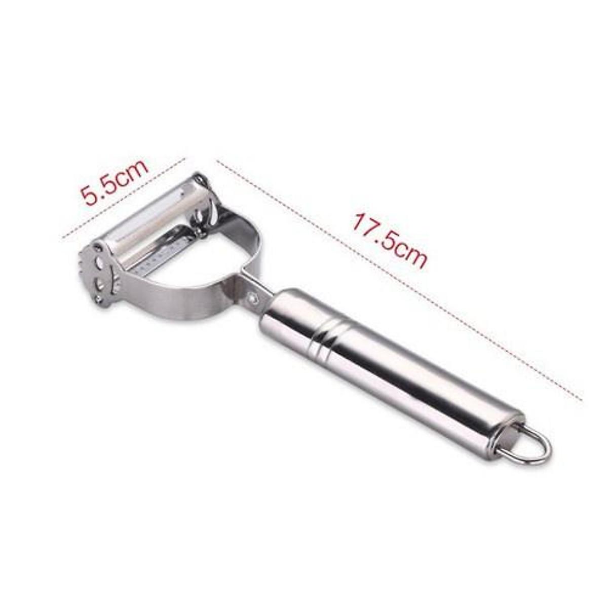 Nạo rau củ inox có thể bào sợi 3 in 1