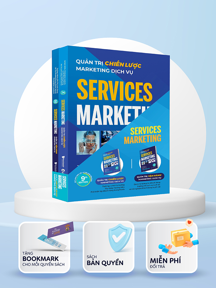 Bộ sách Services Marketing