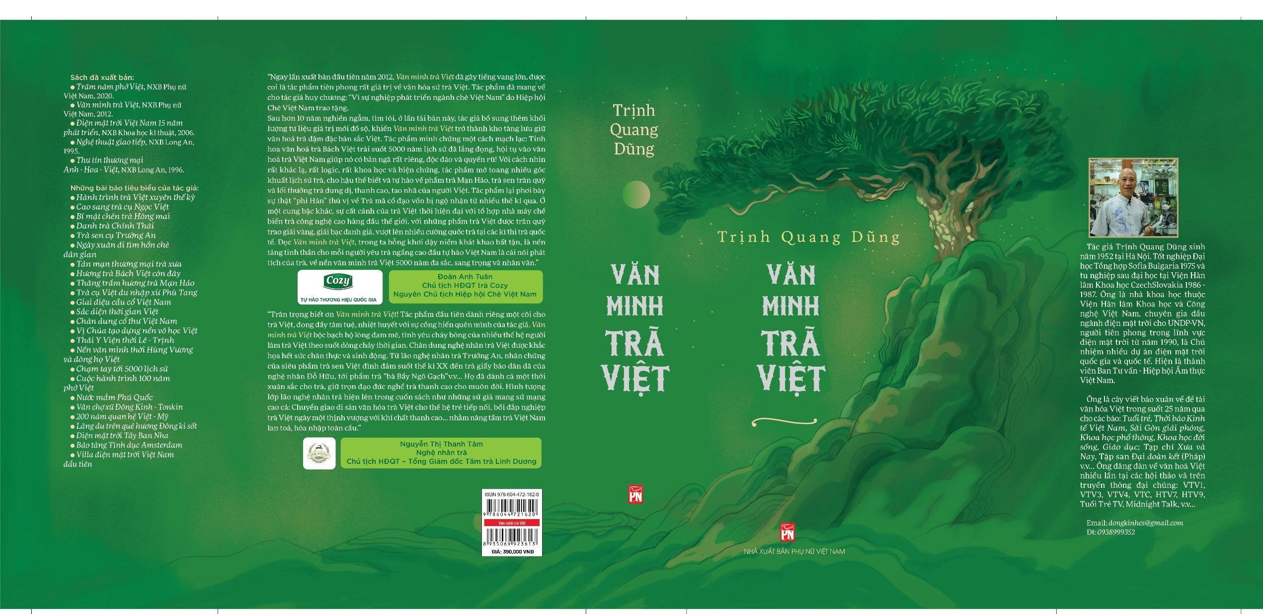 VĂN MINH TRÀ VIỆT - Trịnh Quang Dũng - Tái bản 2024 (bìa cứng) 