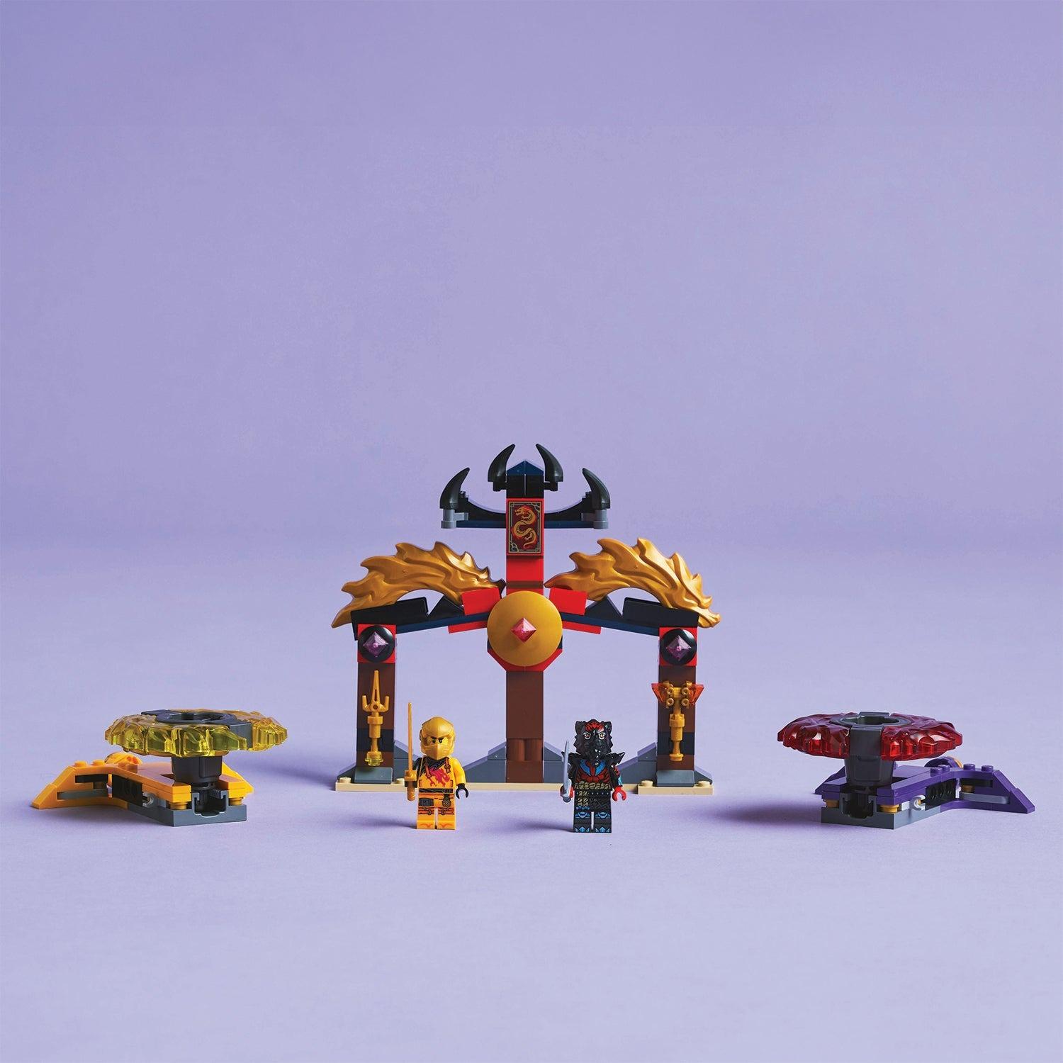 Đồ Chơi Lắp Ráp Con Quay Arin Và Phe Ác - Dragon Spinjitzu Battle Pack - Lego Ninjago 71826 (186 Mảnh Ghép)