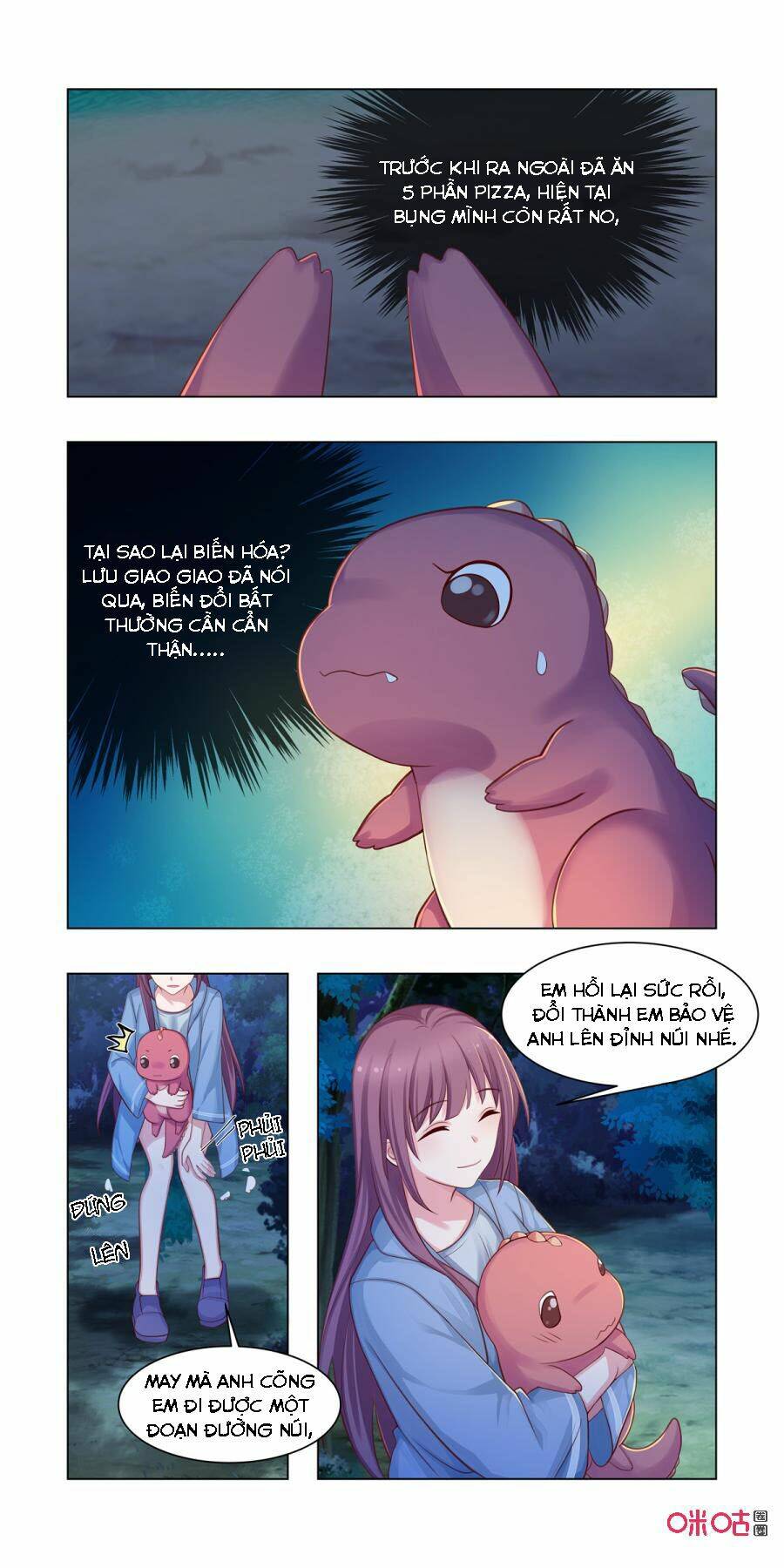 hướng dẫn nuôi một chú khủng long chapter 12 8