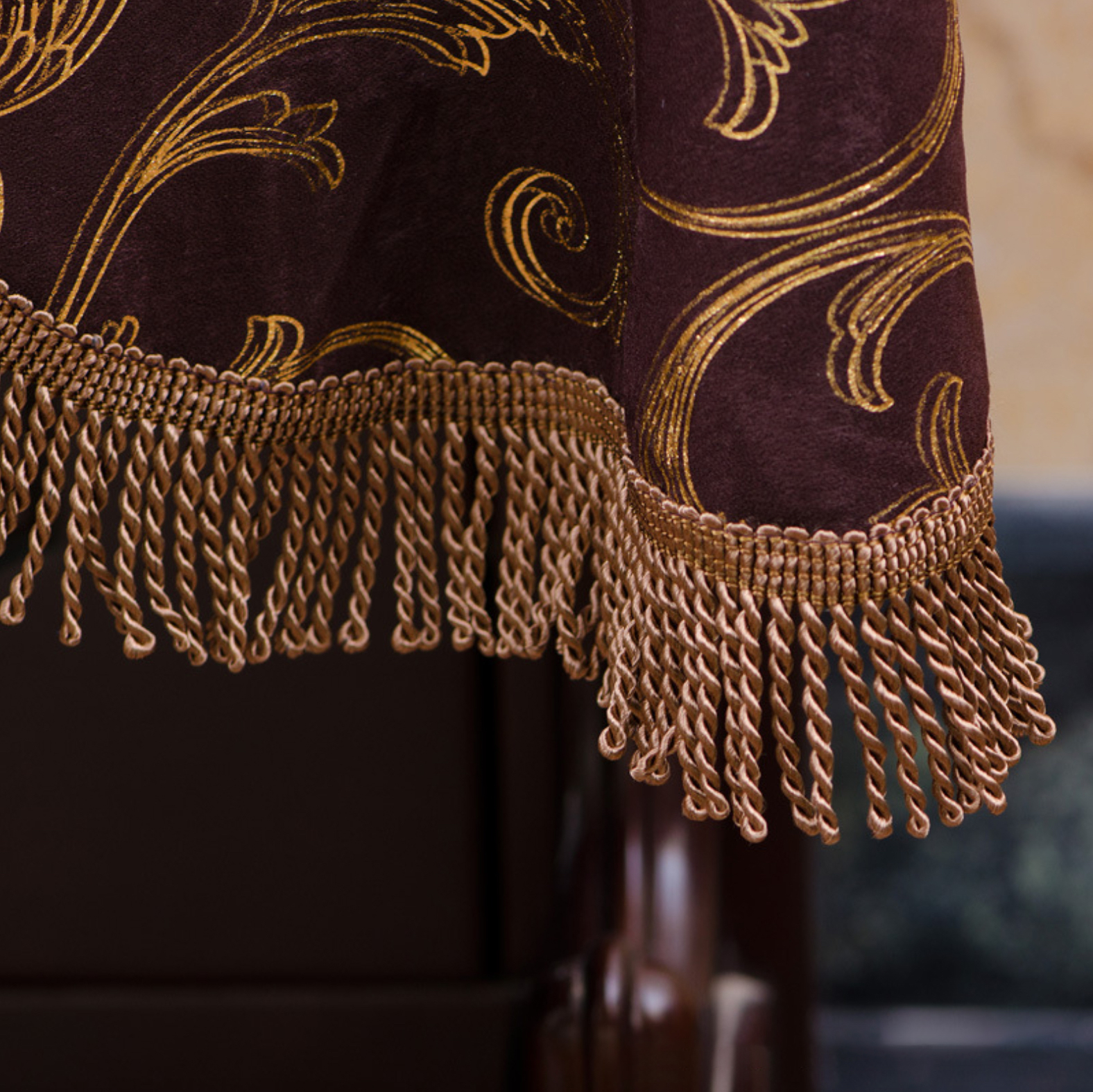 Khăn phủ đàn piano cơ đàn piano điện tử 88 phím phong cách Châu Âu cổ điển sang trọng chống bụi chống xước - Hàng chính hãng