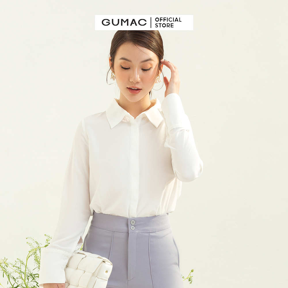 Quần tây nữ GUMAC QC03040 ống đứng thời trang công sở
