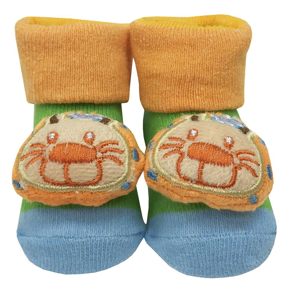 Vớ tất sơ sinh First Soks Fold Up Socks Lucky Baby