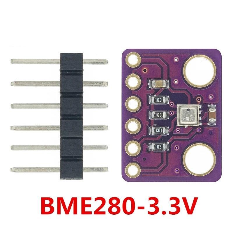 Mô Đun Cảm Biến Áp Suất Nhiệt Độ Và Độ Ẩm Kỹ Thuật Số Gy-Bme280-3.3V Gy-Bme280-5V 5v 3.3v Bme280