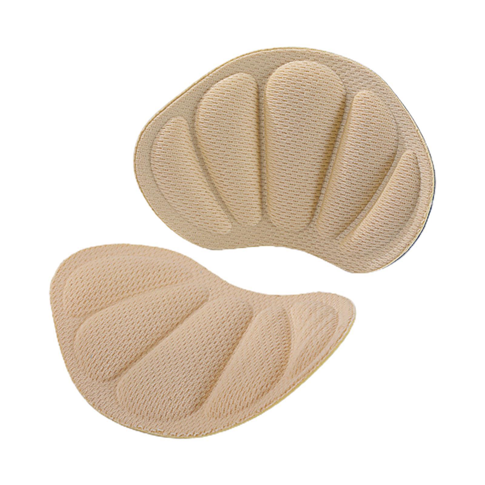 2 Pieces   Inserts, Insoles Soft Thicken Breathable Grips for Flats , Beige