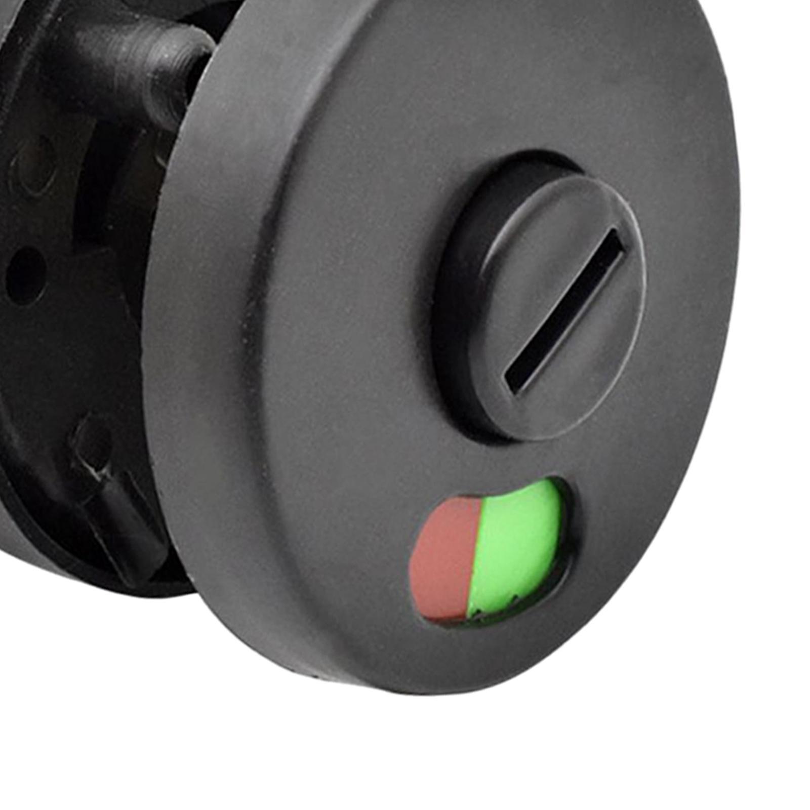 Universal Indicator Door Lock Privacy for Apartment Shower Cubicles Gate