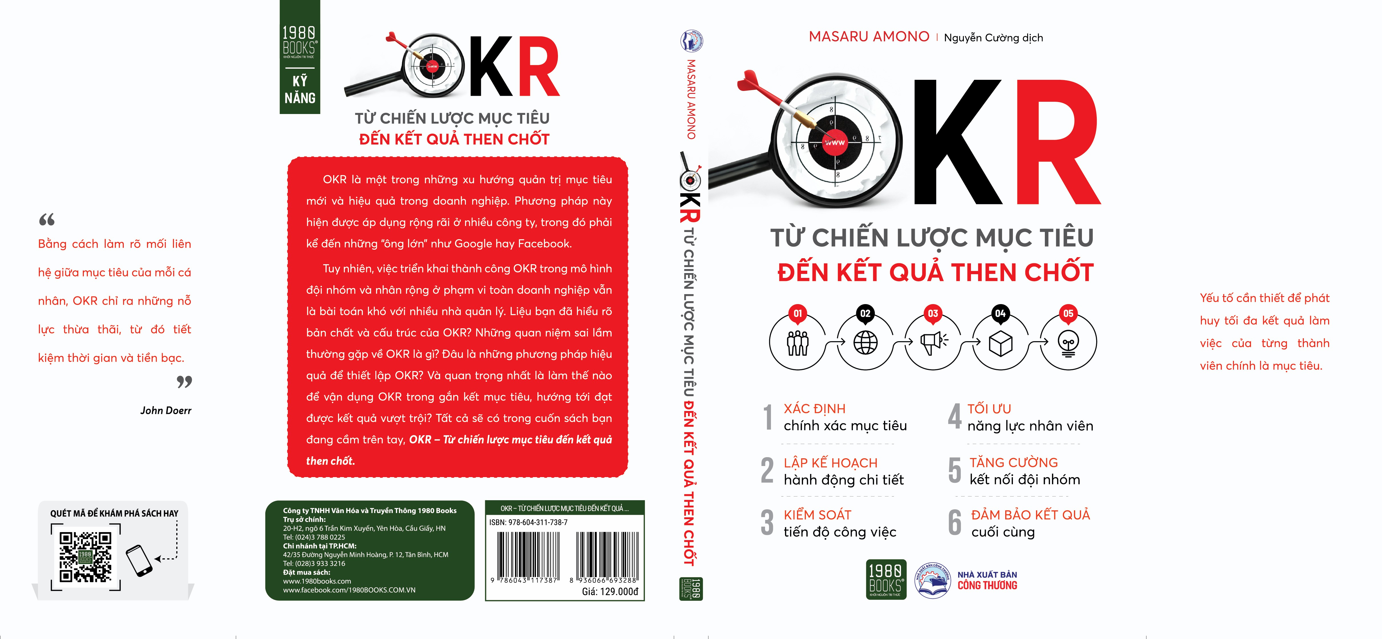 OKR – Từ chiến lược mục tiêu đến kết quả then chốt - Masaru Amono