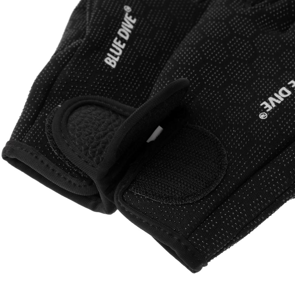 Hình ảnh 1 Pair Black/Pink 1.5mm Neoprene Elastic Ultra Anti Slip Wetsuits Gloves Keep Warm Diving Swimming Surfing Kayaking Gloves