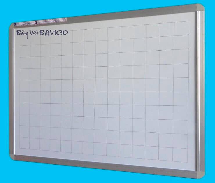 Bảng Viết Bút Lông Cao Cấp Bavico Trắng