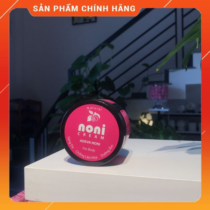 Kem dưỡng ẩm toàn thân Trái nhàu - Dưỡng ẩm từ thiên nhiên cho da căng mịn 100 gr - Adeva Noni