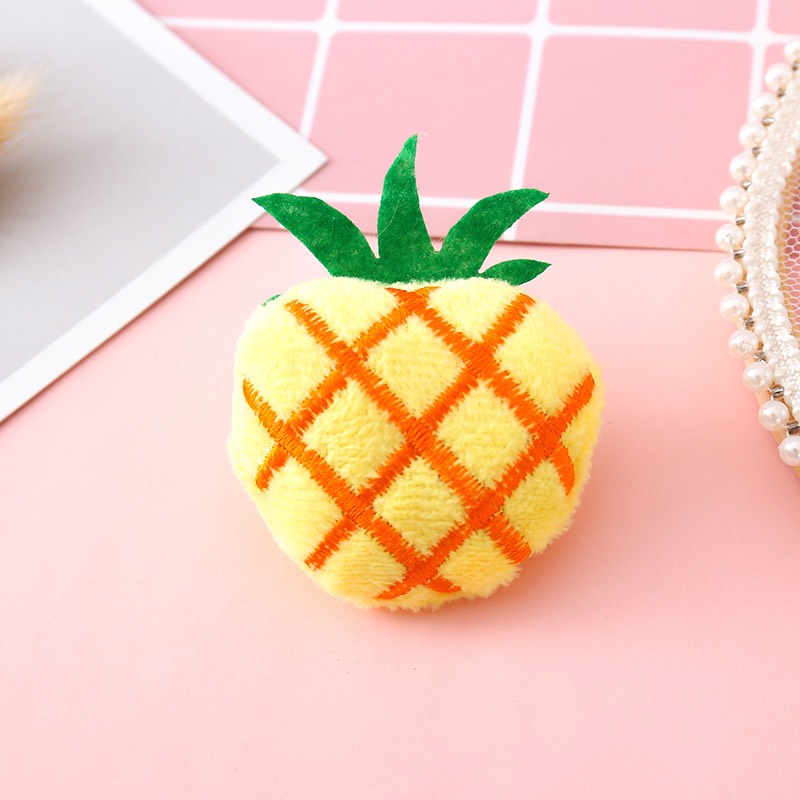Gấu bông mini gấu dâu - gấu pooh 5,5cm siêu xinh, dùng để trang trí túi xách, kẹp tóc handmade, máy gắp thú mini