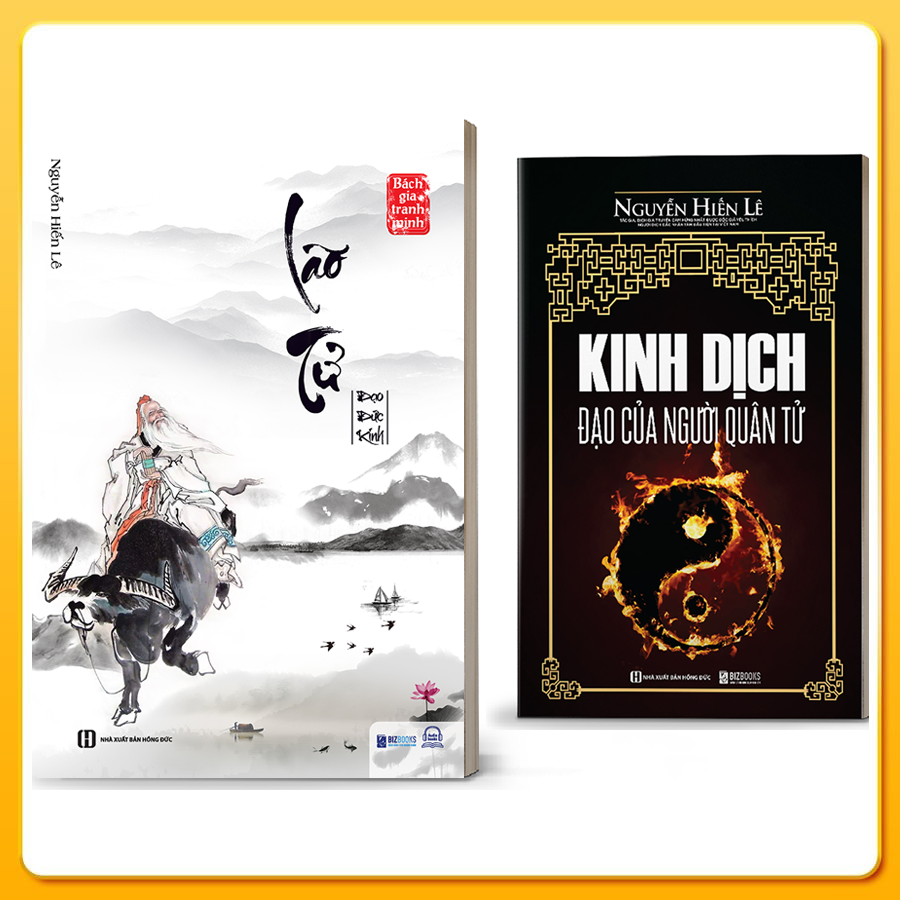 Sách Lão Tử Đạo Đức Kinh Và Kinh Dịch Đạo Người Quân Tử - Nguyễn Hiến Lê