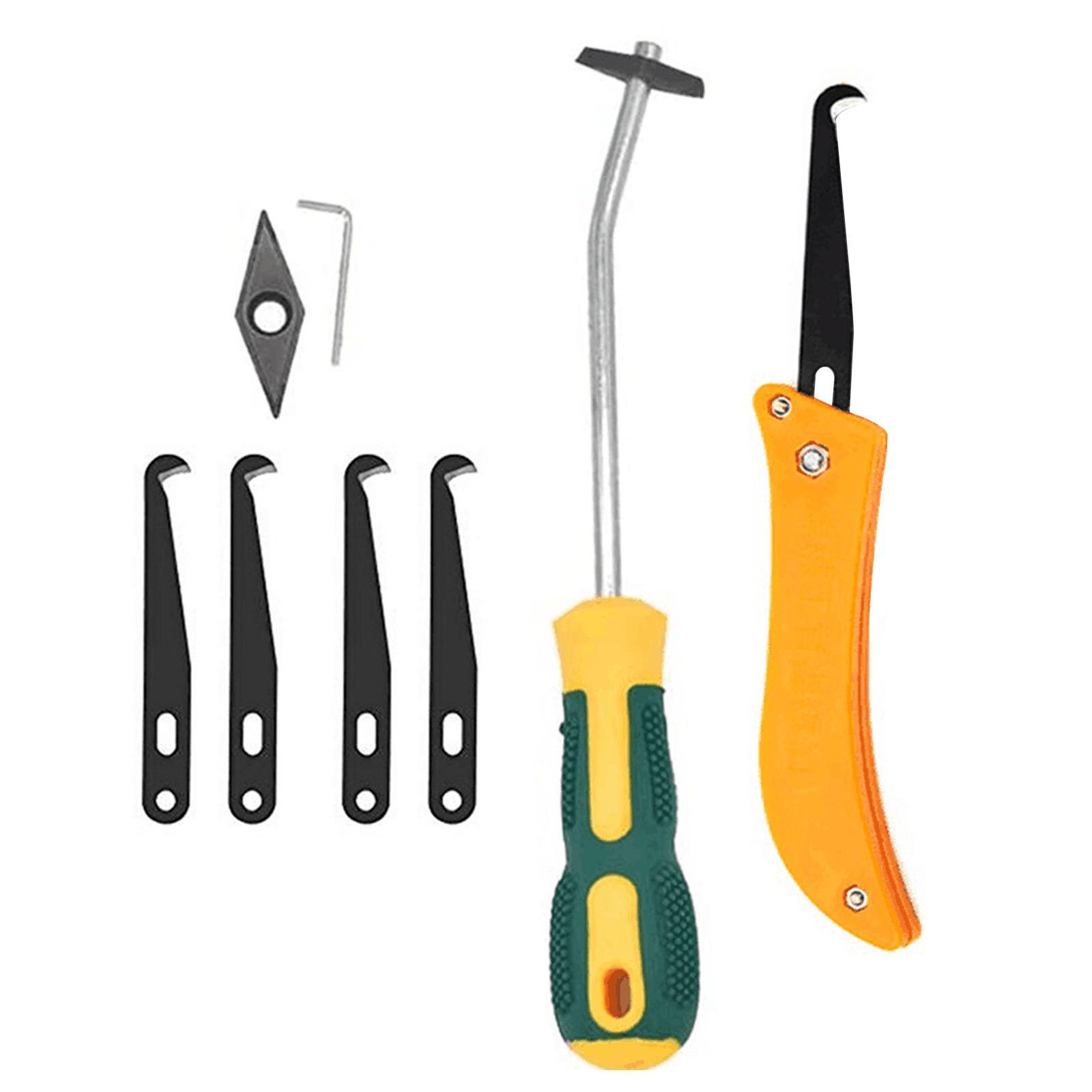 8 Pieces Grout Removal Tool Remove Grout or Cleaning for Seams and Corner