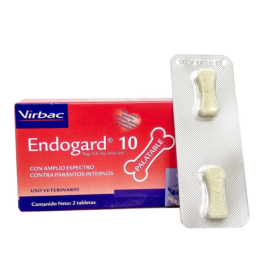 Endogard 10 VirBac - Pháp trừ giun sán và giun tim cho cún cưng