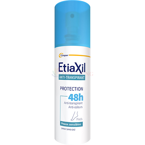 Xịt khử mùi hôi chân EtiaXil Anti Transpirant Protection 48h (100ml) - Hàng chính hãng