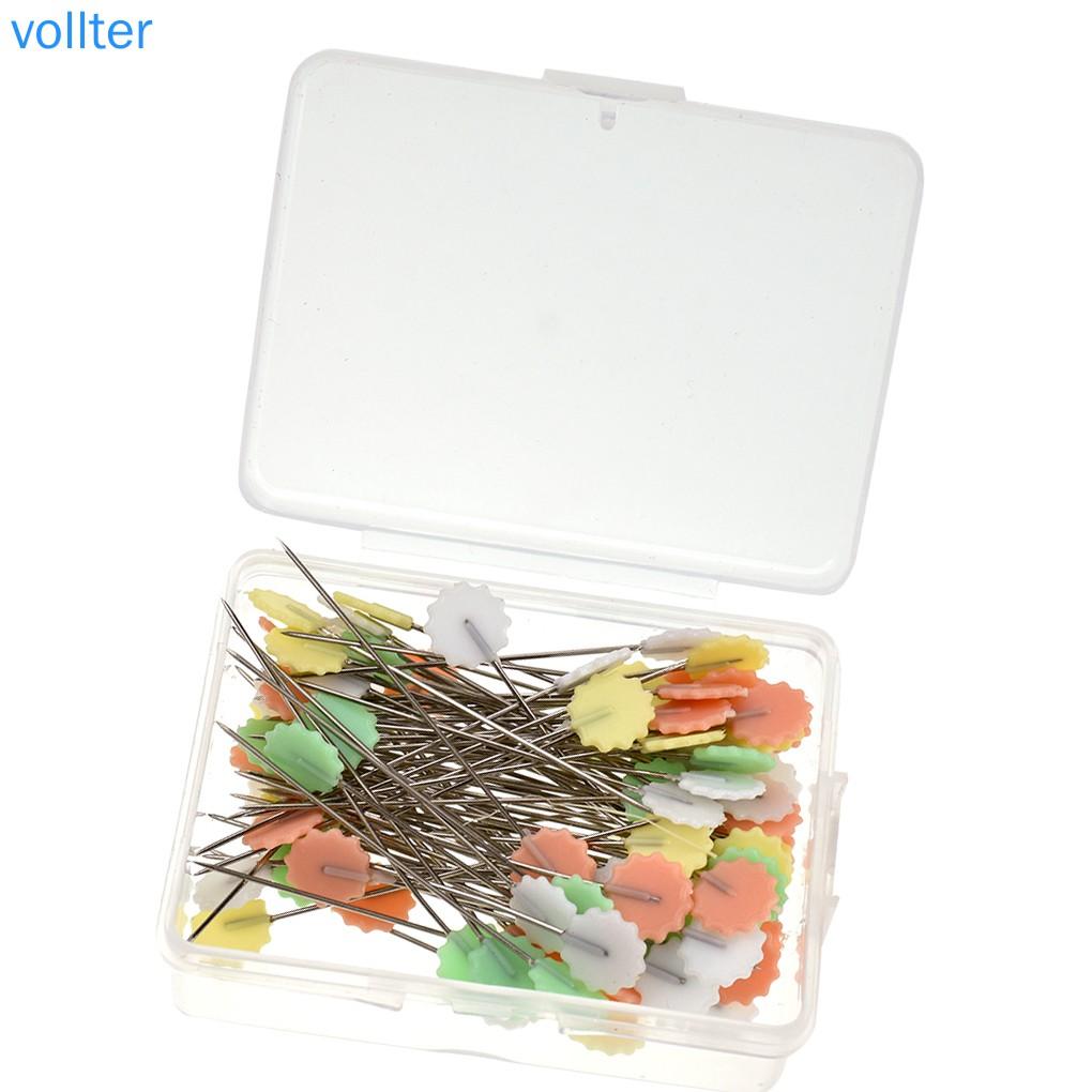 Set 100 Kim Thêu Nhiều Màu Sắc Xinh Xắn Tiện Dụng