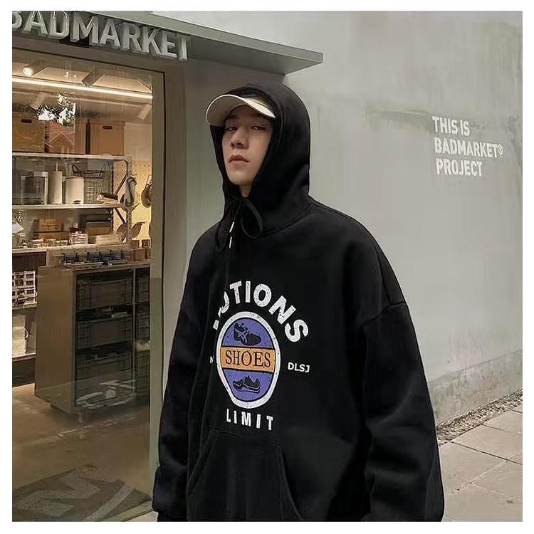 Áo Hoodie MOTIONS LIMIT Nữ Nam Form Rộng Unisex Phong Cách Hàn Quốc Mới Nhất 2021