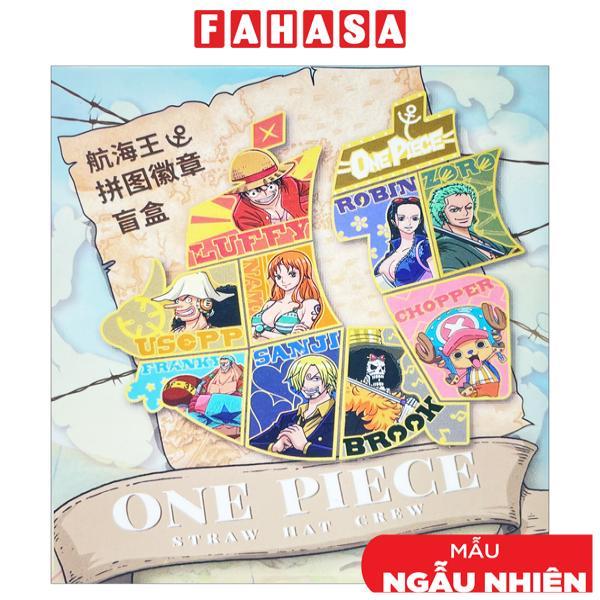 Huy Hiệu Nhân Vật One Piece - Straw Hat Crew WO02 (Mẫu Bên Trong Là Ngẫu Nhiên)