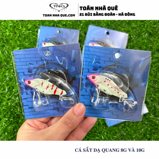 Mồi sắt Orochi dạ quang 8g và 10g - TNQ LURES TOÁN NHÀ QUÊ