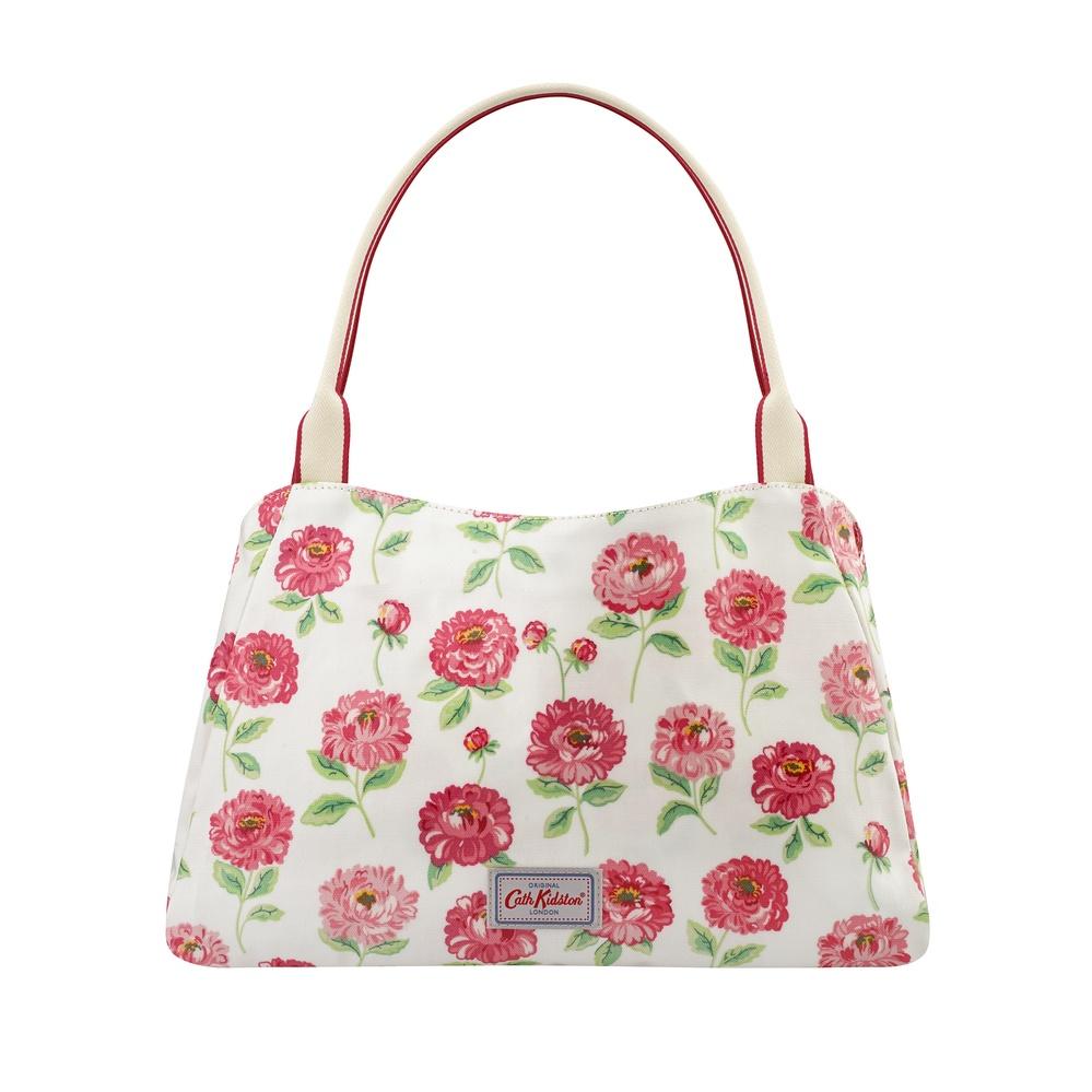 Cath Kidston - Túi đeo vai Hobo Shoulder Bag Dahlia - 1009293 - Cream