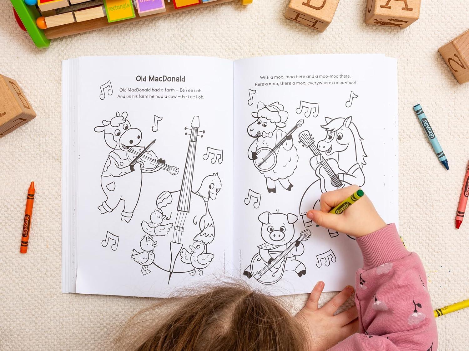 Sách ngoại văn: Ms Rachel - My First Colouring Book