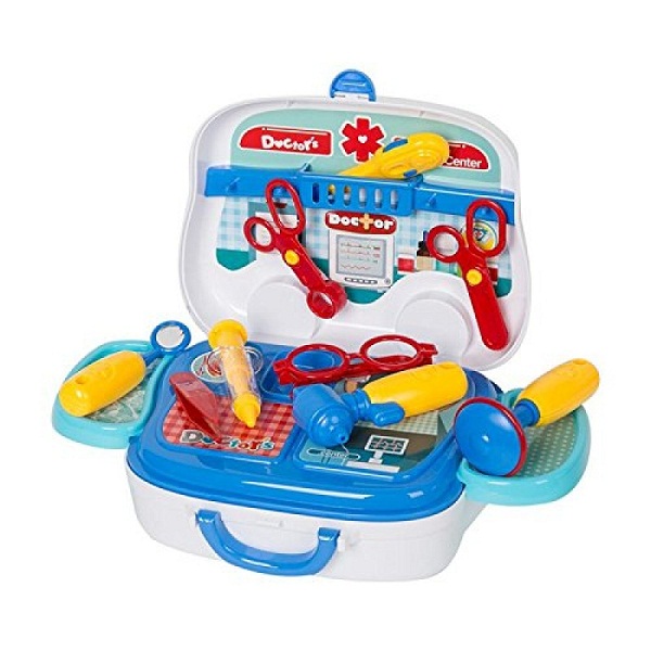 Vali đồ chơi bác sĩ màu xanh Toys House 008-918