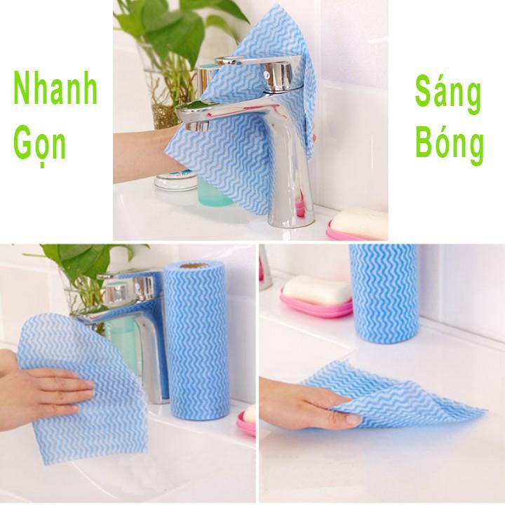 Khăn Giấy Lau Đa Năng Cuộn Khăn Giấy Lau Chùi Nhà Bếp, Bát Đĩa Siêu Sạch – Siêu Bền – Siêu Rẻ