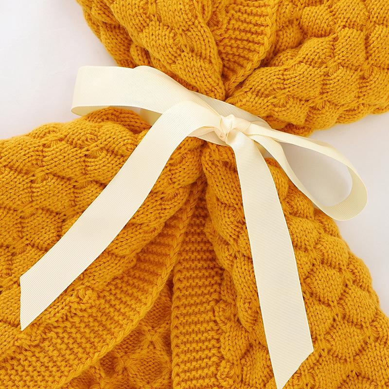 Bé Túi Ngủ Dành Cho Xe Đẩy Mùa Xuân, Mùa Thu Cho Trẻ Sơ Sinh Chắc Chắn Đầm Chăn Quấn Dễ Thương Dệt Kim Tập Đi Trẻ Em Ngủ Bao