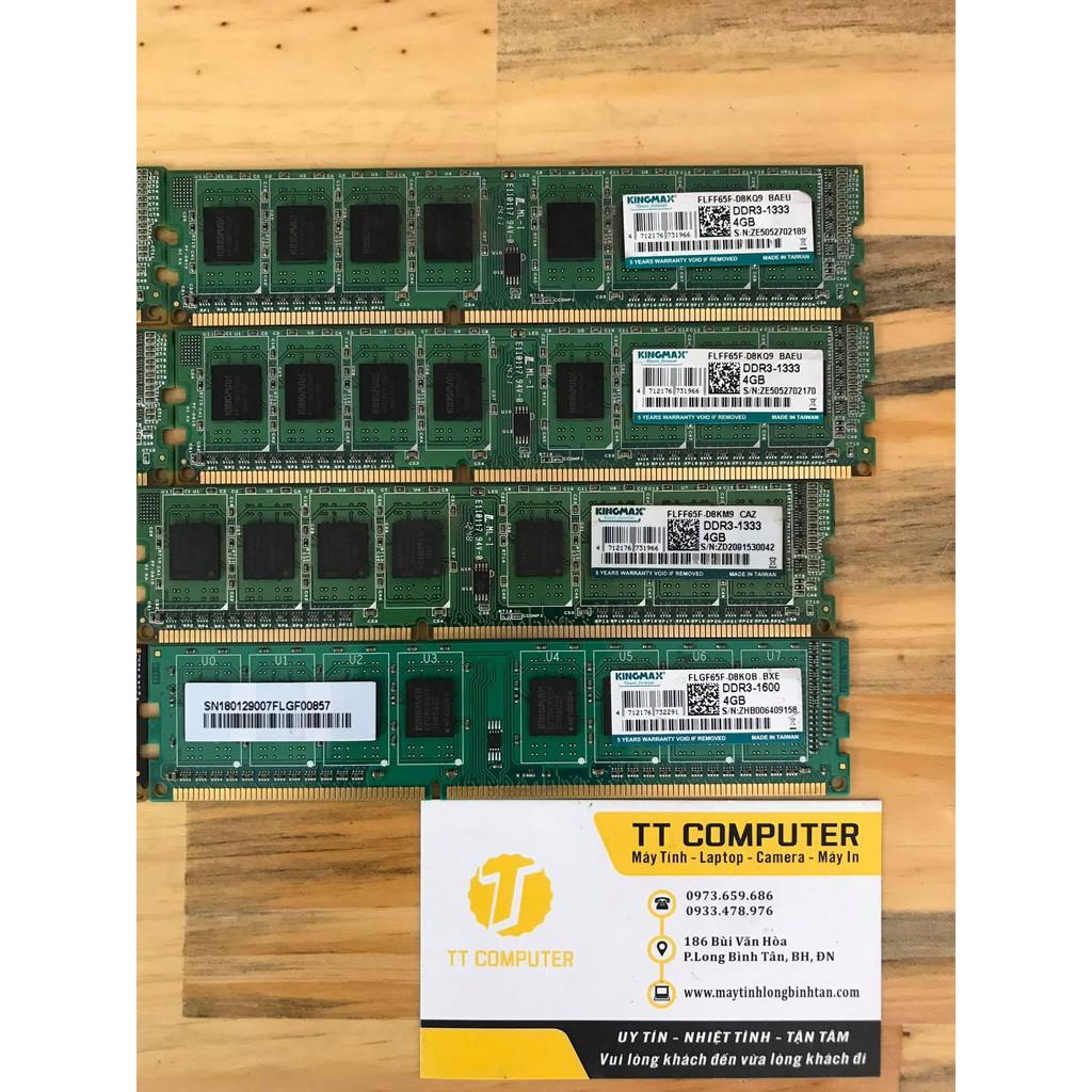 RAM KINGMAX 4GB DDR3 BUS 1333- Hàng Chính Hãng