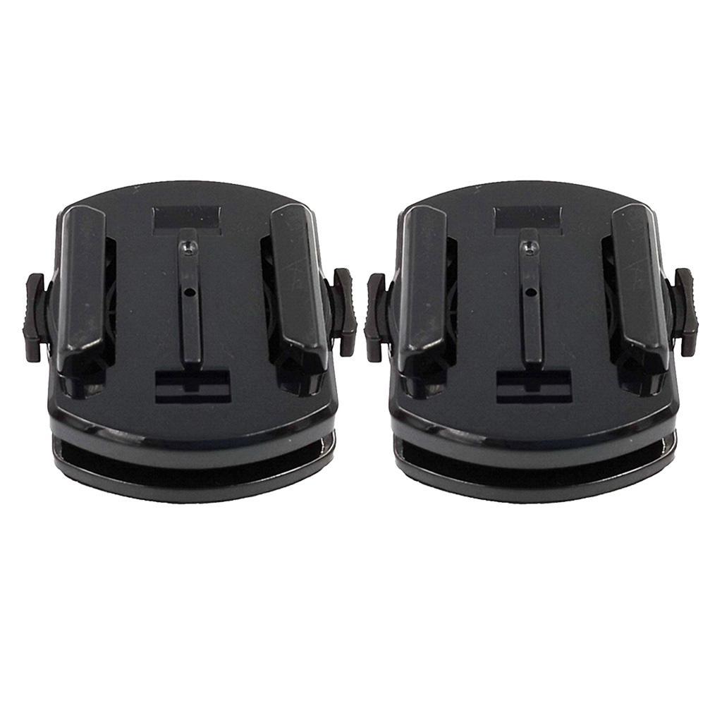 Rotating Flat Curved Base Adapter Mount For SJ9 Series Action Camera