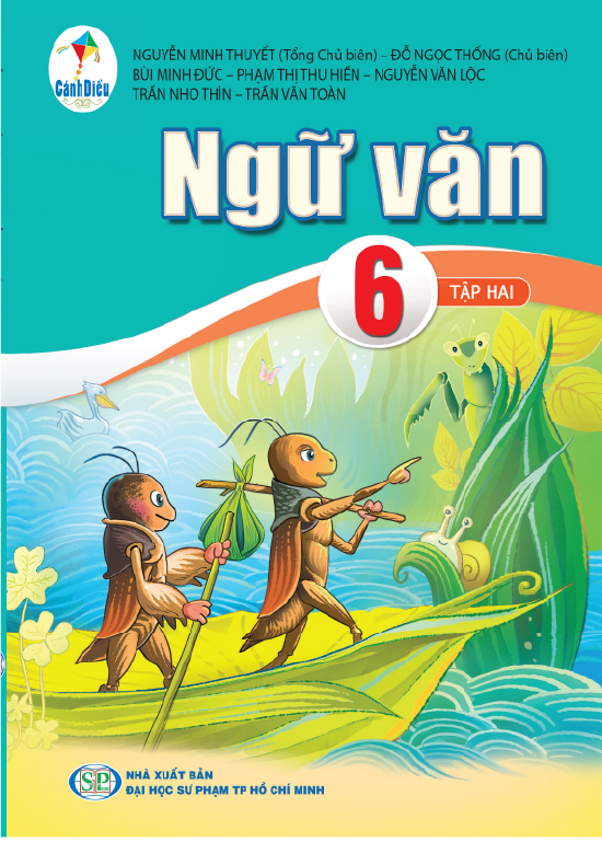 Ngữ Văn lớp 6 (2 tập) bộ sách Cánh Diều