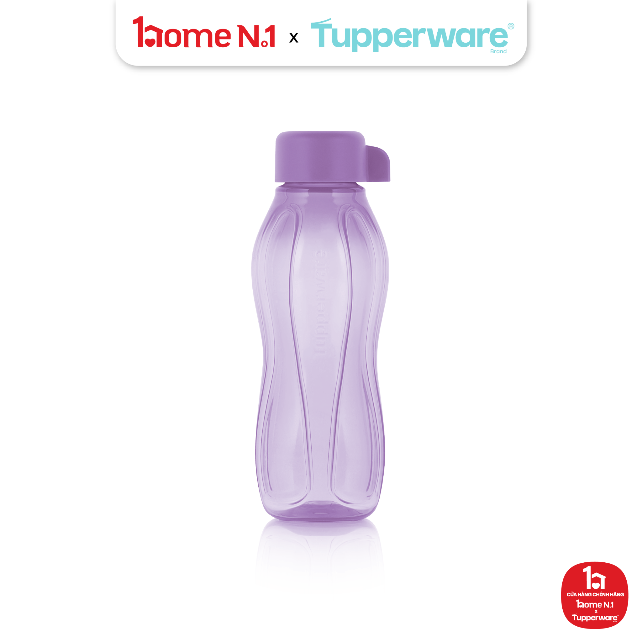 Bình nước nắp vặn Eco Bottle gen I Tupperware 310ml - chính hãng - bảo hành trọn đời
