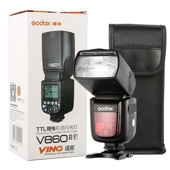 Đèn Flash Godox V860II cho máy ảnh Nikon hàng chính hãng.