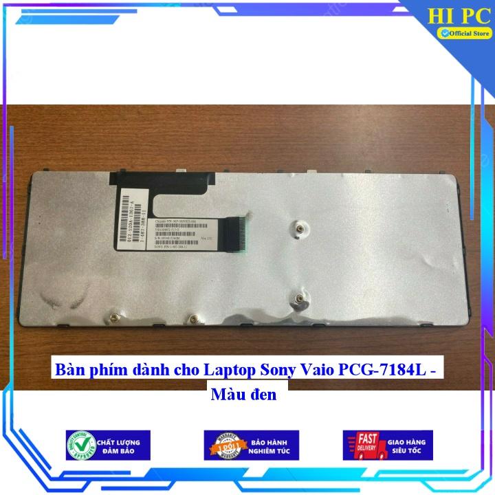 Bàn phím dành cho Laptop Sony Vaio PCG-7184L - Màu đen - Hàng Nhập Khẩu