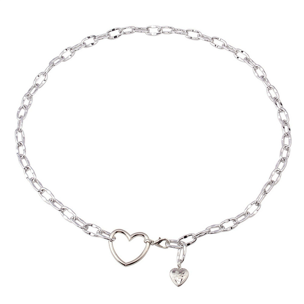 Belt xích thắt lưng bản nhỏ thắt lưng titan xích chain body mix trái tim độc lạ hot girl hot boy unisex