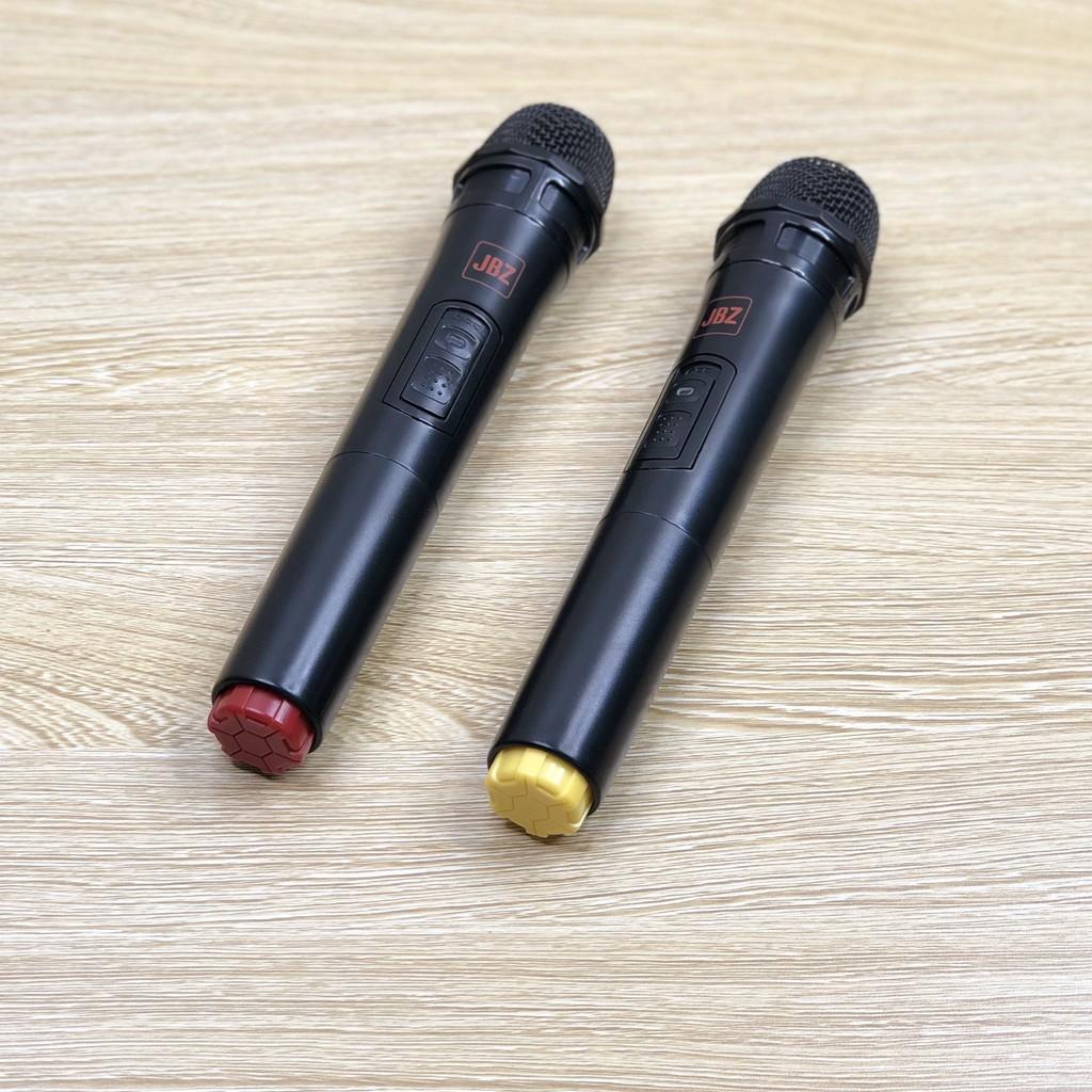 Loa karaoke bluetooth JBZ NE-107 tặng 2 micro không dây - Hàng Chính Hãng