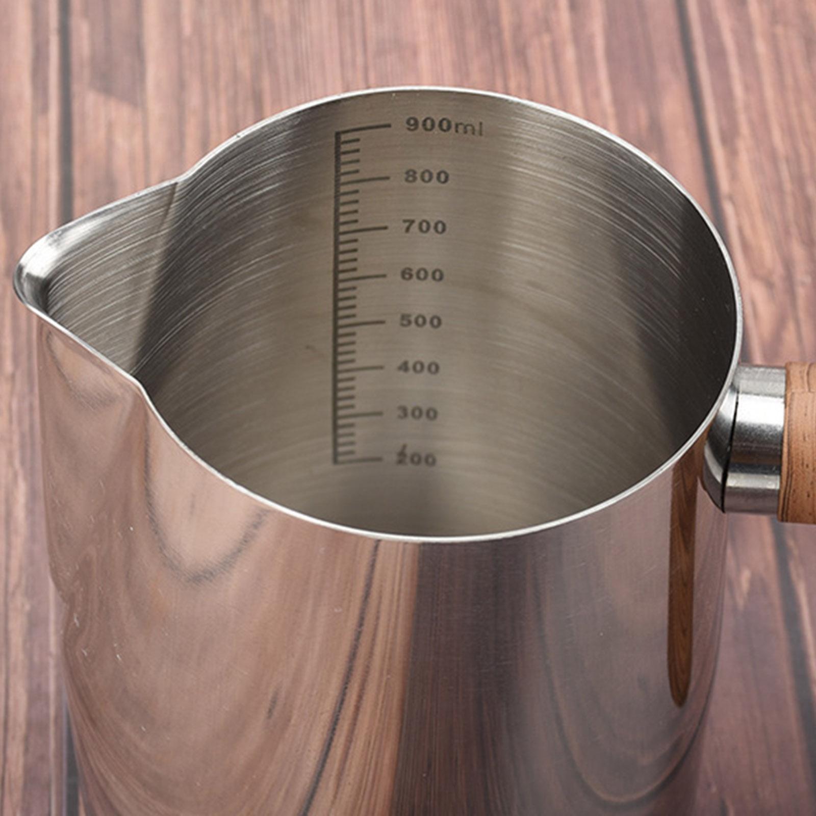 Milk Frothing Cup Easy Clean Milk Frothing Jug for Party Home Kitchen
