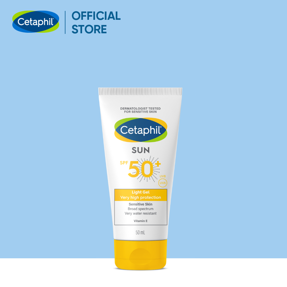 Kem chống nắng dịu lành cho da nhạy cảm CETAPHIL SUN SPF50+ LIGHT GEL 50ML