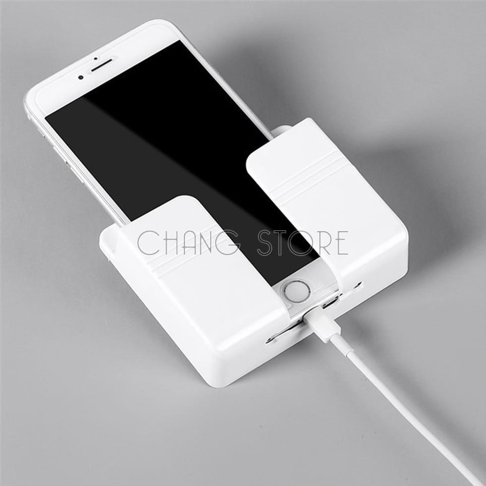 Giá Kệ Để Điện Thoại Khi Sạc, Hộp Để Remote Dán Tường Living C Đa Năng